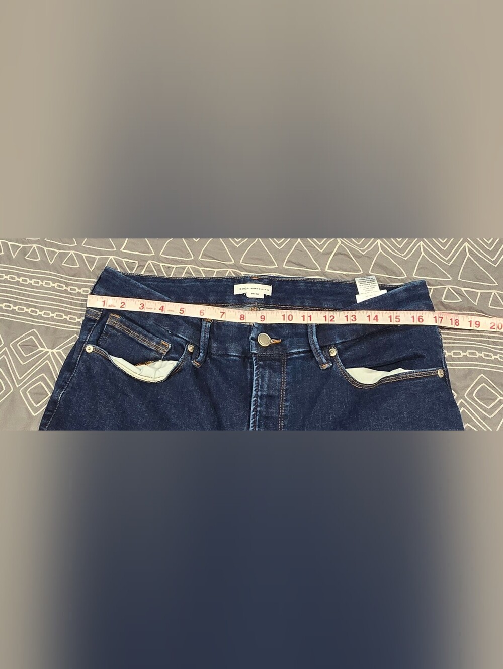 Good American Always Fits Good Legs  Straight Jeans Size 14-18 - Picture 5 of 7